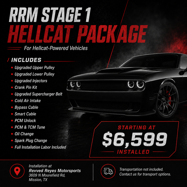 RRM 850HP Hellcat Package — 2.4 IHI Package